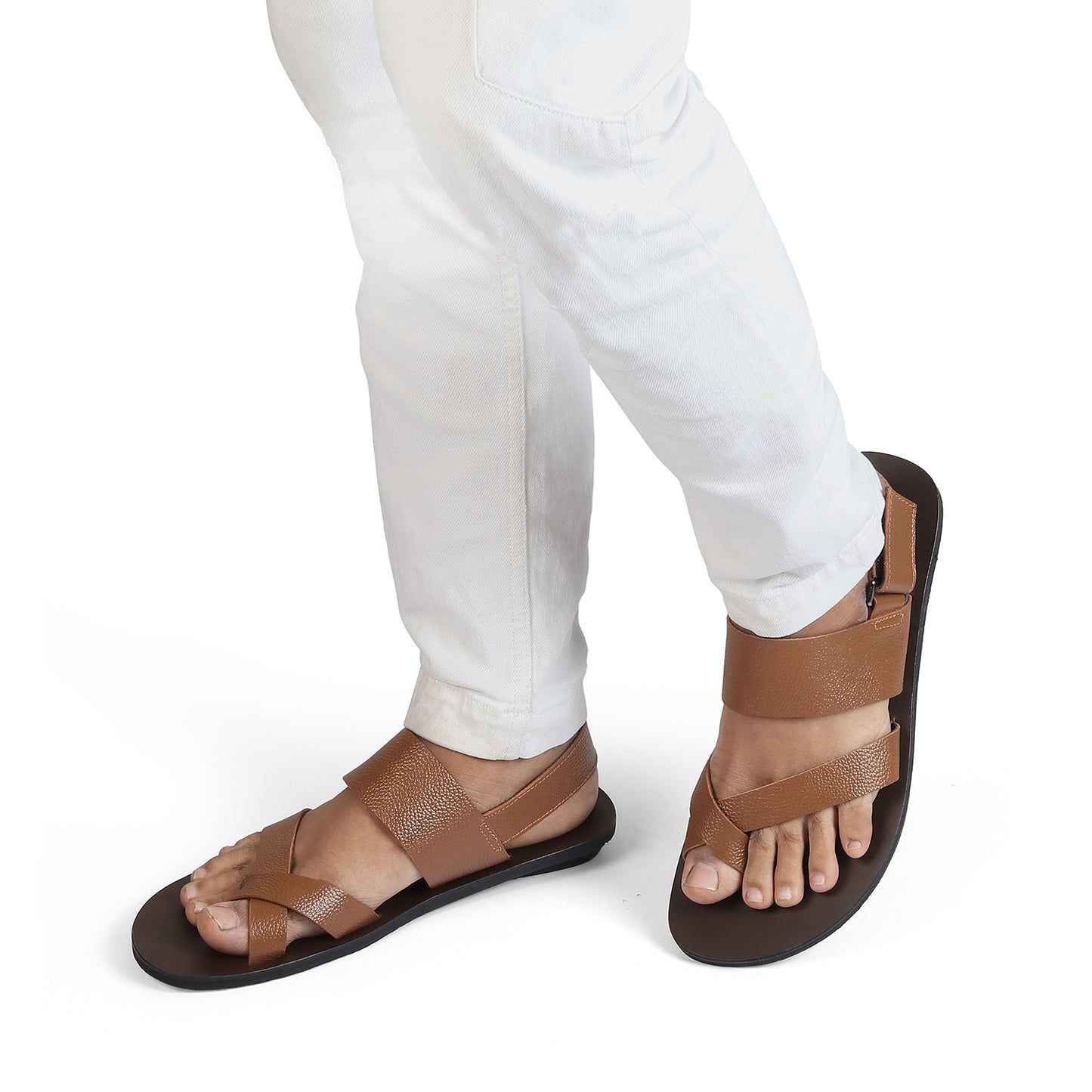 Tan Drymill Sandal for Men