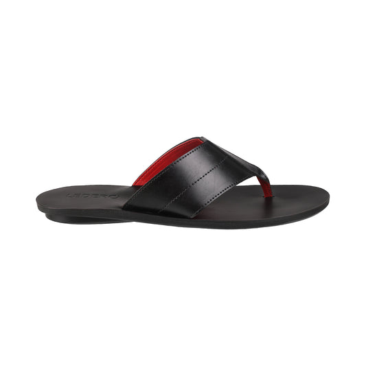 Ledero 12-2110 Black Flip Flops