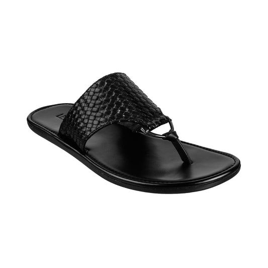 Ledero 12-218 Black Flip Flops