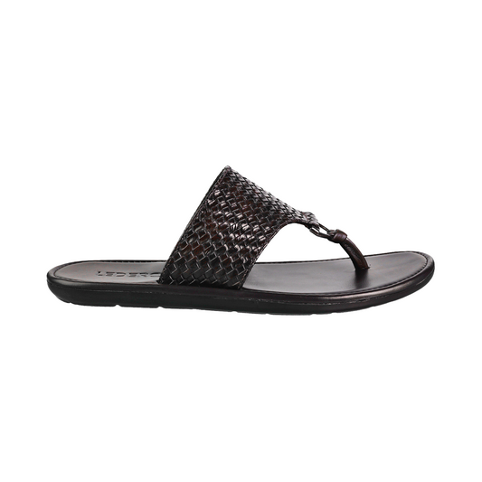 Ledero 12-218 Brown Flip Flops