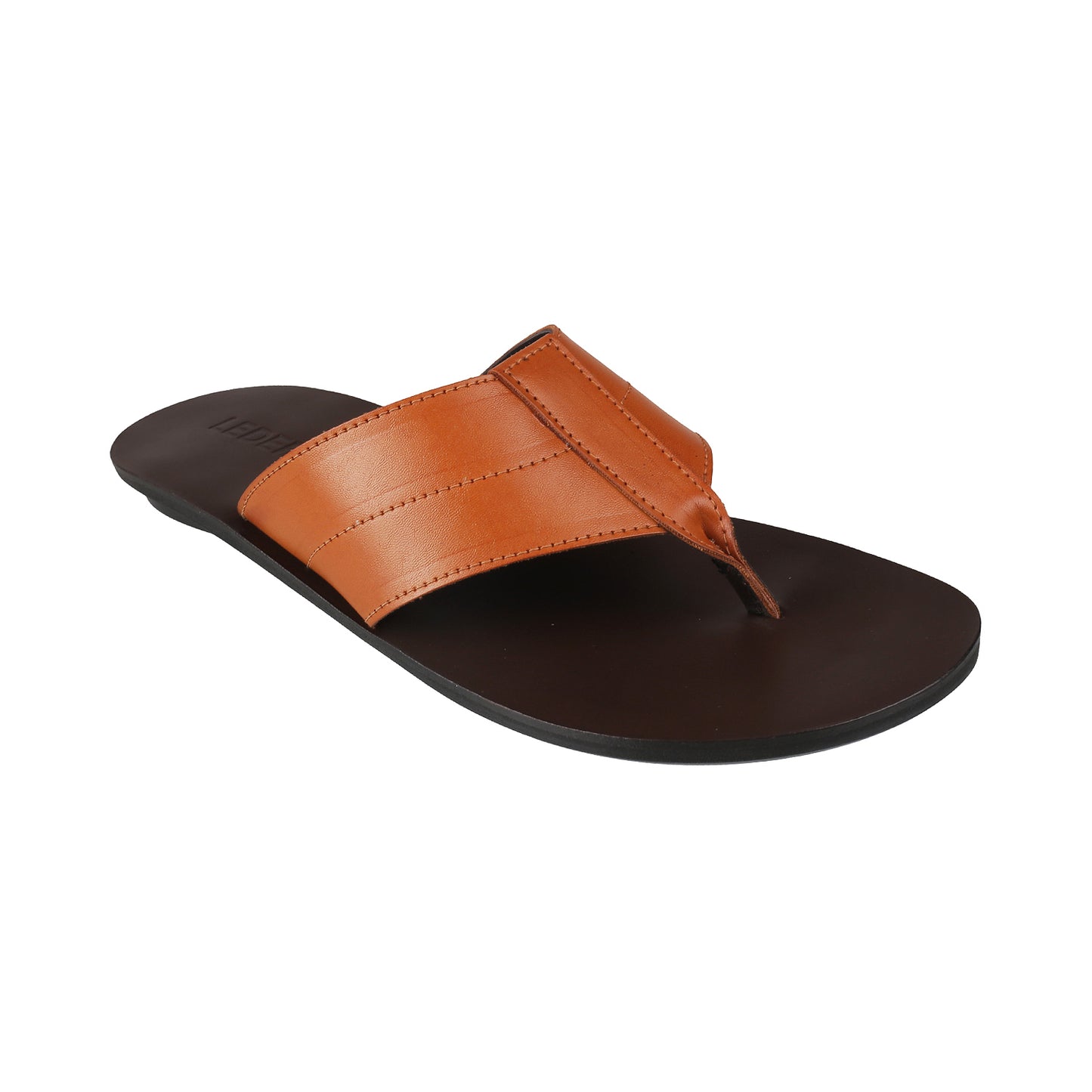 Ledero 12-2110 Tan Flip Flops