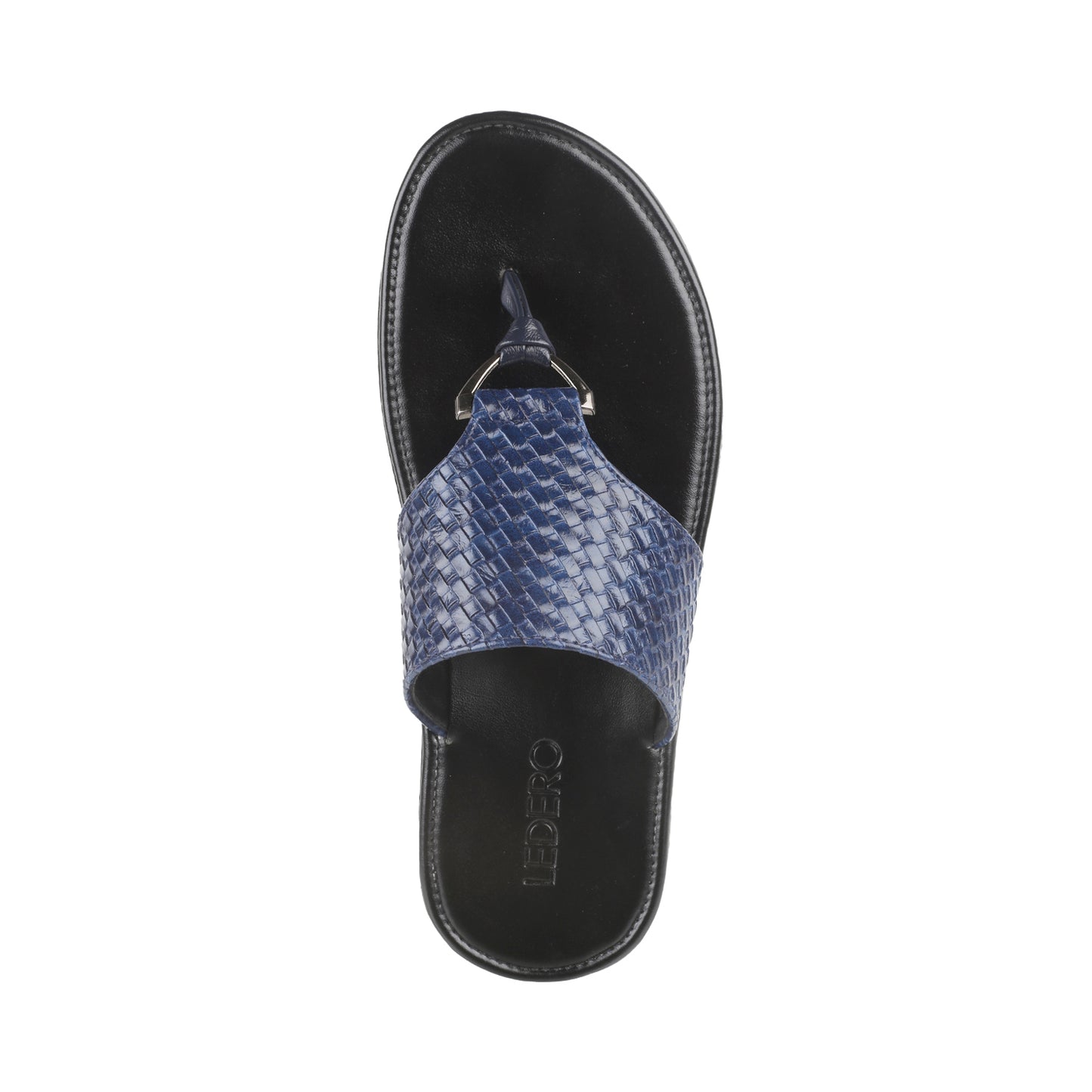 Ledero 12-218 Blue Flip Flops