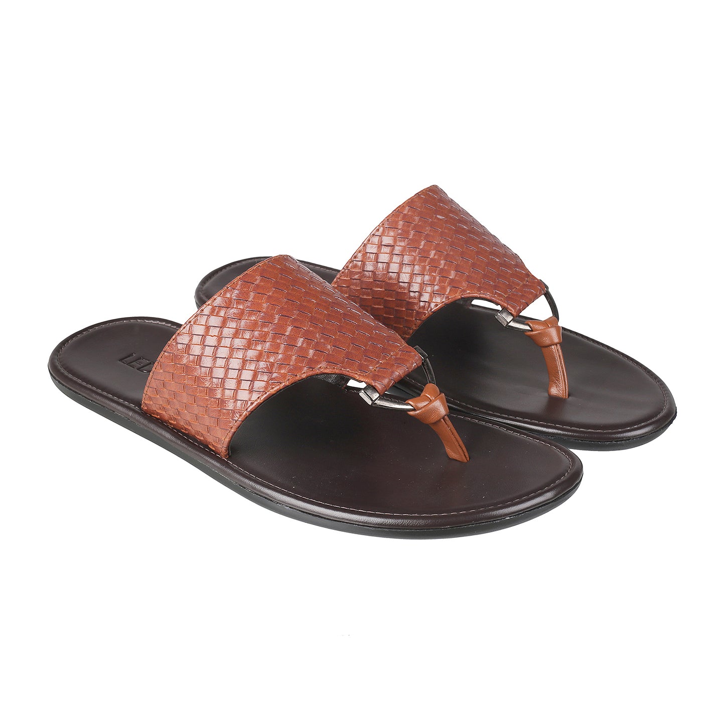 Ledero 12-218 Tan Flip Flops