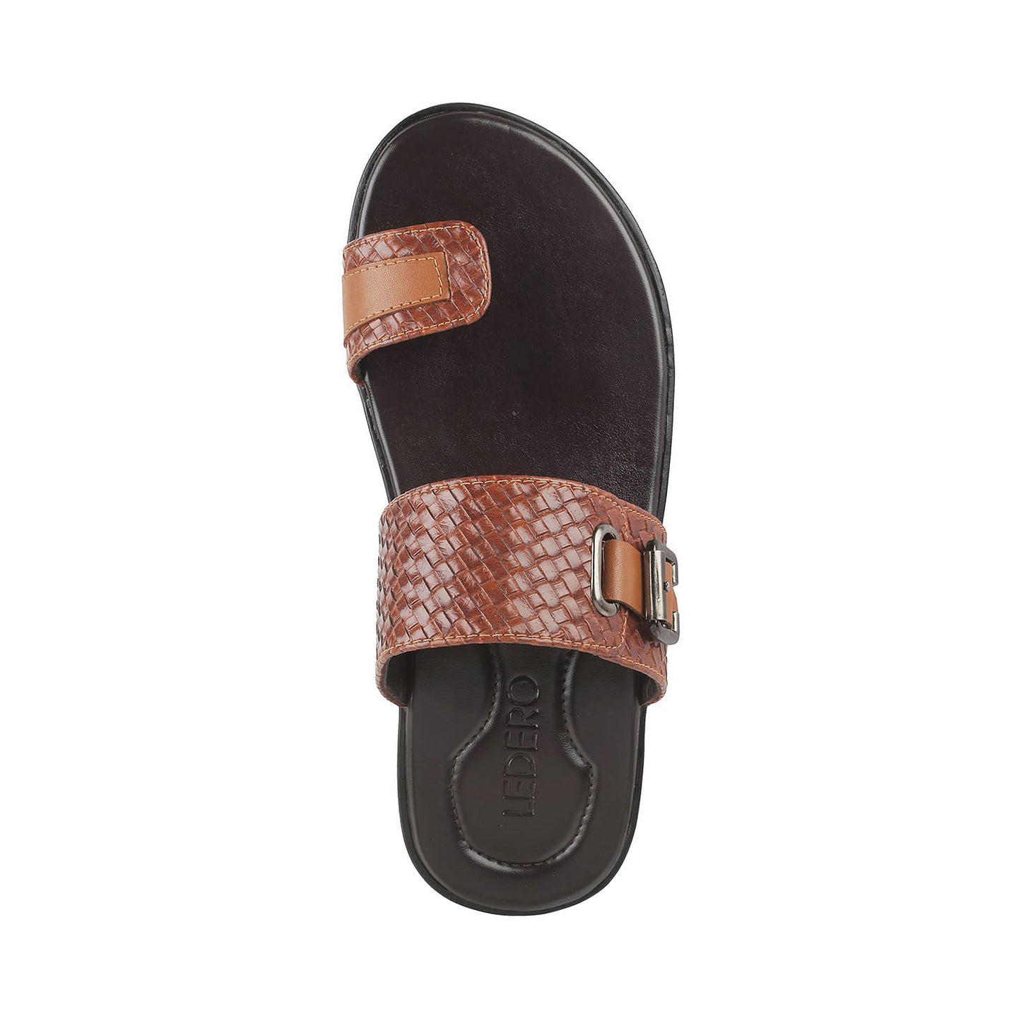 Ledero 13-225 Tan Slip On Sandal