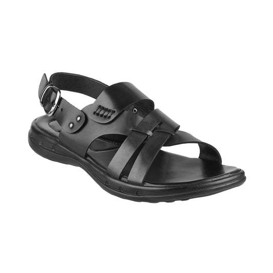 Ledero 11-212 Black Sandal